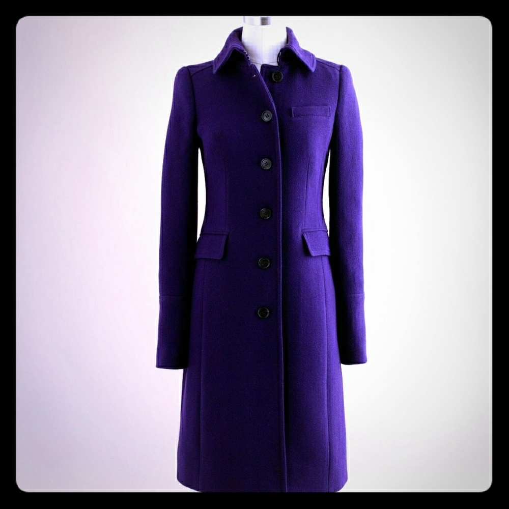 J CREW Double-cloth metro coat with Thinsulate